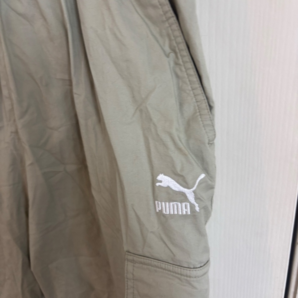 mens puma tan athletic pants + accepting offers - Picture 7 of 8